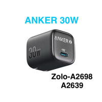Sạc Anker 30W A2639 / Zolo A2698 PD3.0 - chính hãng - Bảo hành 12 tháng