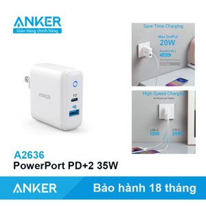 Sạc Anker A2626 - 33w