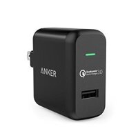 Sạc Anker siêu nhanh 18W USB Quick Charge 3.0 - Cục sạc Anker Quick Charge 3.0 PowerPort+1