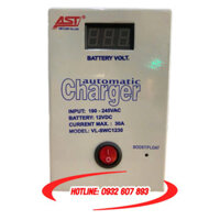 Sạc AST 30A-12V Tự Động ngắt dòng khi Ắc-Quy đầy bình