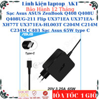 Sạc ASUS ZenBook Q408 Q408U ExpertBook B5 B5302C B5302F B5302FEA Flip UX371EA UX371EA-XH77T C204M C214M C234M C403