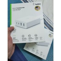 Sạc Belkin 108W GaN (4 cổng) - Hàng Chính Hãng