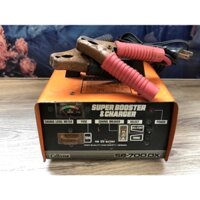 Sạc bình 12V, kích để xe máy.