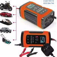 Sạc bình ắc quy 12v 100Ah foxsur có khử sunfat Chống ngược cực chính hãng