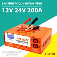 Sạc bình ắc quy 12V 24V 200AH AJ-618B