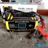 Sạc bình ắc quy FOXSUR 12V 24V  8Ah - 150Ah