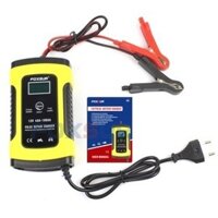 Sạc bình ắc quy ô tô xe máy 12V 4Ah - 100Ah FOXSUR tự ngắt khi đầy chức năng bảo dưỡng phục hồi ắc quy bằng khử sunfat