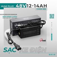 Sạc bình acquy xe điện cao cấp Humi 48v- 12A (chân đặc)