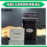 Sạc Canon NB-6L dùng cho Canon PowerShot SX170, SX240, SX260, SX280, SX540, S90, S95.