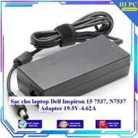 Sạc cho laptop Dell Inspiron 15 7537 N7537 Adapter 19.5V-4.62A - Kèm Dây nguồn - Hàng Nhập Khẩu