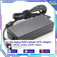 Sạc cho laptop Dell Latitude 3570 Adapter 19.5V-3.34A 19.5V-4.62A - Kèm Dây nguồn - Hàng Nhập Khẩu