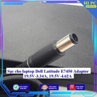 Sạc cho laptop Dell Latitude E7450 Adapter 19.5V-3.34A 19.5V-4.62A - Kèm Dây nguồn - Hàng Nhập Khẩu