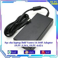 Sạc cho laptop Dell Vostro 14 3445 Adapter 19.5V-3.34A 19.5V-4.62A - Kèm Dây nguồn - Hàng Nhập Khẩu