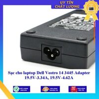 Sạc cho laptop Dell Vostro 14 3445 Adapter 19.5V-3.34A 19.5V-4.62A - Hàng Nhập Khẩu New Seal