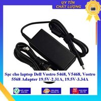 Sạc cho laptop Dell Vostro 5468 V5468 Vostro 5568 Adapter 19.5V-2.31A 19.5V-3.34A - Hàng Nhập Khẩu New Seal