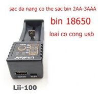 sạc đa năng LiitoKala 18650