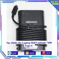 Sạc dành cho Laptop Dell Latitude 7490 Type-C - Kèm Dây nguồn - Hàng Nhập Khẩu