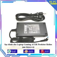 Sạc dành cho Laptop Gaming ACER Predator Helios 300 PH315-52 - Kèm Dây nguồn - Hàng Nhập Khẩu