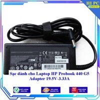 Sạc dành cho Laptop HP Probook 440 G5 Adapter 19.5V-3.33A - Kèm Dây nguồn - Hàng Nhập Khẩu