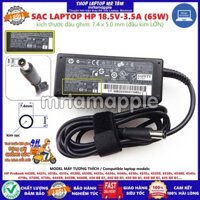 SẠC DÀNH CHO LAPTOP HP 18.5V-3.5A (65W) kim lớn 7.4*5.0mm tương thích EliteBook 8440p 8440w 8460p 8470p 8540p 8560p 8570