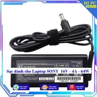 Sạc dành cho Laptop SONY 16V - 4A - 64W - Kèm Dây nguồn - Hàng Nhập Khẩu