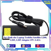 Sạc dành cho Laptop Toshiba Satellite L200 L205 L305 Adapter 19V-3.42A - Kèm Dây nguồn - Hàng Nhập Khẩu