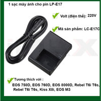 SẠC DÂY MÁY ẢNH SẠC CHO PIN CANON LP-E17