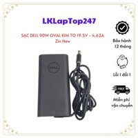Sạc Dell 90W Oval Kim To 19.5V - 4.62A  Zin New