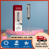 Sạc điện máy đánh sữa pha cà phê máy đánh trứng, cầm tay cà phê mini que đánh thật