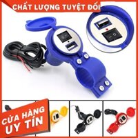 Sạc điện thoại gắn trên xe máy có công tắc