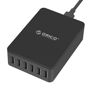 Sạc điện thoại USB 6 cổng 2.4A Orico CSE-6U
