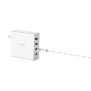 Sạc điện thoại USB Orico DCW-4U - 4 cổng 2.4A