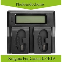 Sạc đôi Kingma BM021 dùng cho pin Canon LP-E19