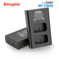 Sạc Đôi Kingma FW50 cho Sony A6000, A6300, A6400, A6500, A7, A7R, A7S, A7II, A7RII, A7SII, RX100.....