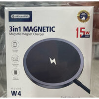 Sạc Đồng Hồ, Điện Thoại và Aripod Magsefe Magnet Charger 3in1