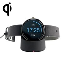 Sạc đồng hồ Motorola Moto 360 gen1 không dây chuẩn Qi
