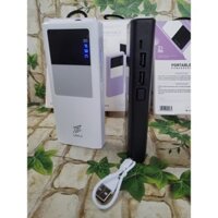 Sạc dự phòng 100000mah,có đèn pin ，màn hình led hiện thị phần trăm pin