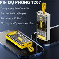 Sạc dự phòng 10000mAh có màn hình LED Sạc điện thoại di động Sạc điện thoại bên ngoài Power Bank
