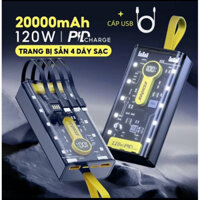 sạc dự phòng 120w # sạc nhanh PD 20w# dung lượng pin 30000mah