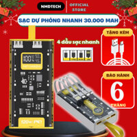 Sạc Dự Phòng 120W Sạc Nhanh 22,5W Dung Lượng 20.000 - 50.000mAh Cổng Sạc Phù Hợp Mọi Loại Máy