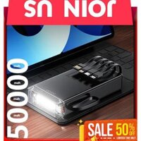 Sạc Dự Phòng 120W Sạc Nhanh 22,5W Dung Lượng Pin 50000mAh Cổng Sạc Tiện Lợi Phù Hợp Mọi Loại Máy