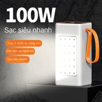 Sạc dự phòng 150000mAh chính hãng có màn hình LED, pin dự phòng siêu mỏng , hỗ trợ sạc nhanh, sạc pin dự phòng kép USB