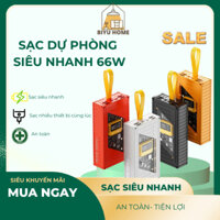 Sạc dự phòng 20000 mAh sạc siêu nhanh phù hợp tất cả các dòng điện thoại iphone, Samsung,..