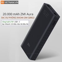 Sạc Dự Phòng 20.000 mAh Xiaomi Zmi Aura QB822