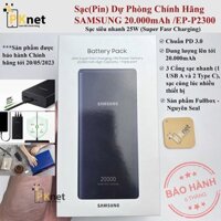 Sạc dự phòng 20.000 mAh Samsung 25W EB-P5300