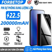 sạc dự phòng 200000mah 4 cổng ra , 3 cổng vô có,đèn pin led hiển thị,cục sạc dự phòng sạc nhanh,pin dự phòng sạc nhanh