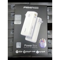 Sạc dự phòng 20000mAh Pisen D307 -20W- chính hãng