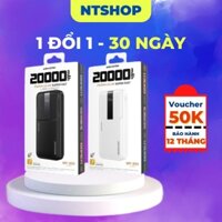 Sạc dự phòng 20000mah WP-303 tích hợp sạc nhanh PD 20W + Quickcharge 22.5W