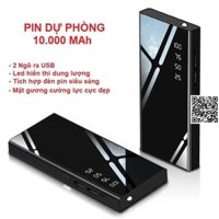 Sạc dự phòng 30000 mAh, tích hợp sạc nhanh, có đèn báo hiển phần trăm thị pin