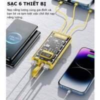 Sạc dự phòng 30.000mah pin dung lượng lớn đi kèm dây sạc nhanh 120W  cho nhiều điện thoại